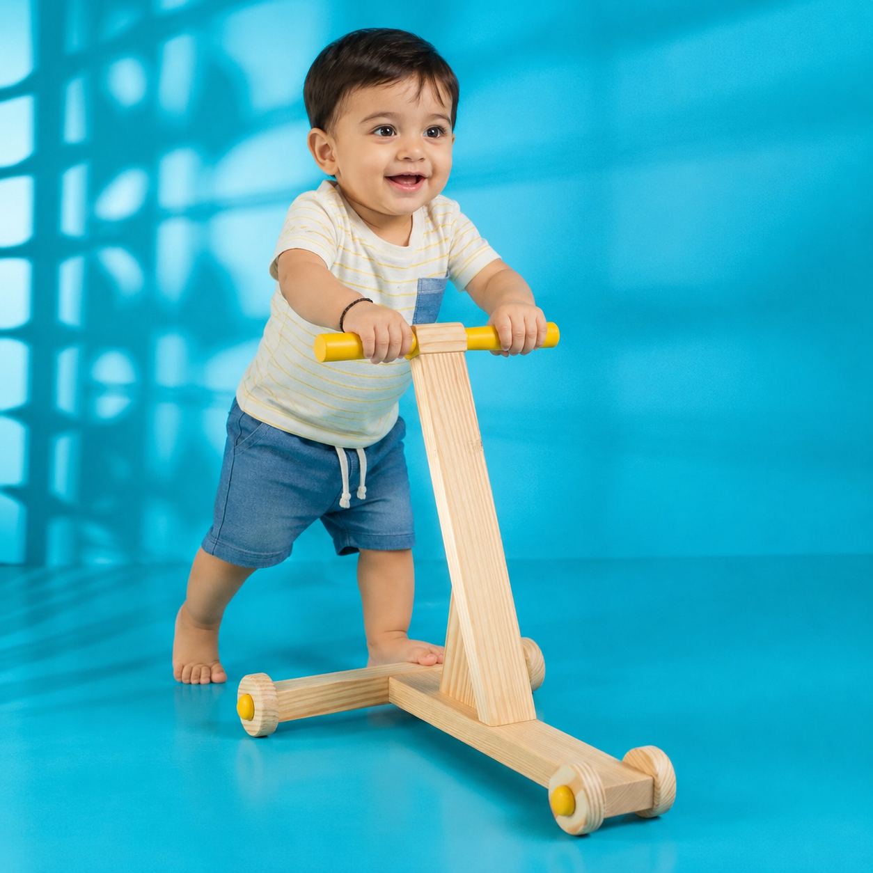 Wooden Baby Push Walker