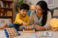 Wooden Spelling Blocks For Kids Learn,Play&Grow