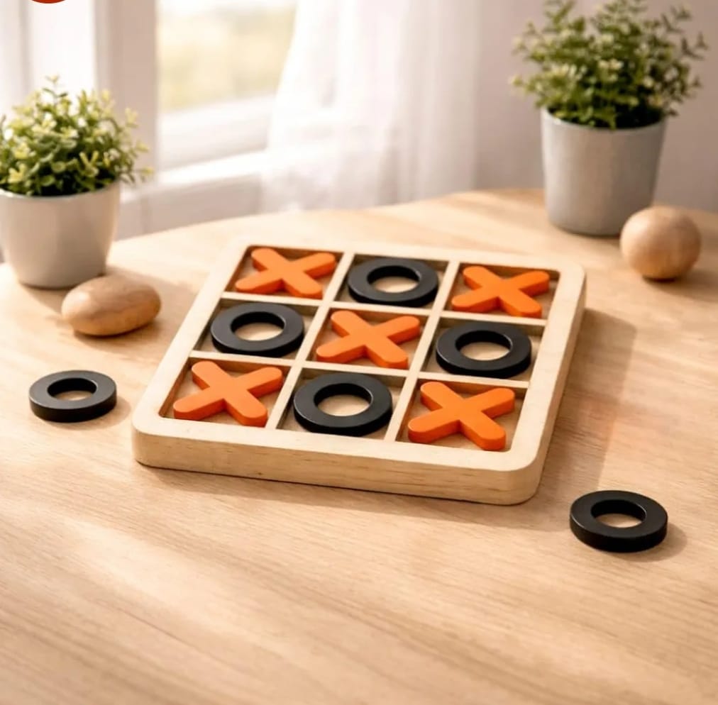 Woodent Tic Tac Toe Game