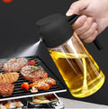 2-in-1 Oil Sprayer & Dispenser, 500ml, Black, Pack of 1